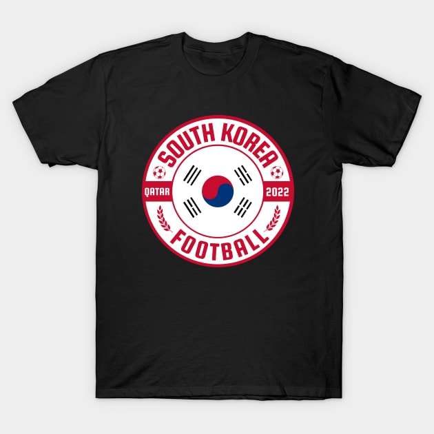 South Korea T-Shirt by footballomatic